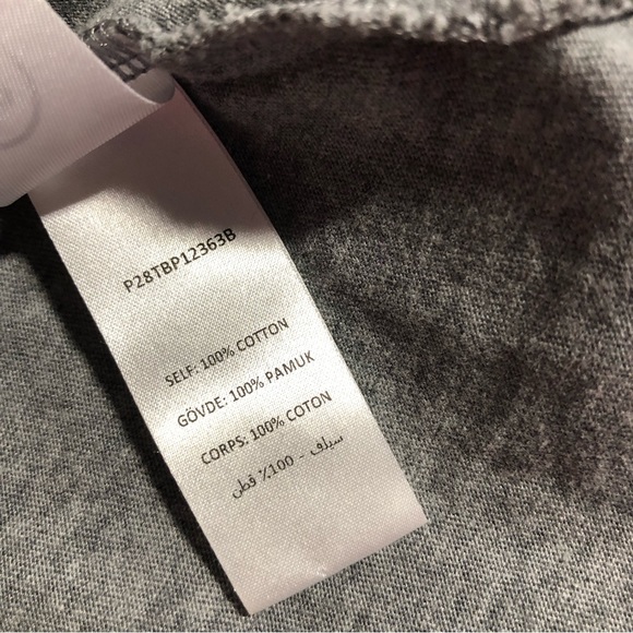 Opening Ceremony Grey Cropped Spell Out Logo Tank Top - Picture 7 of 9